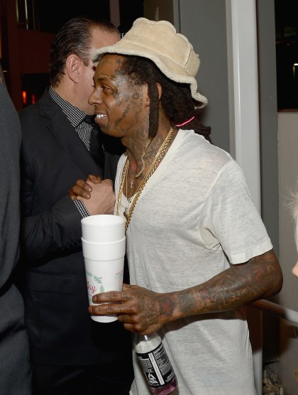 Lil Wayne Back To Sipping “Syrup”