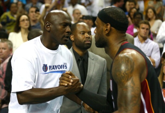 Michael Jordan LeBron James Space Jam 2