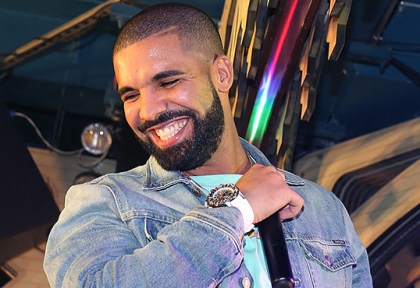 Watch Drake Drain A Half-Court Shot While Lying Down