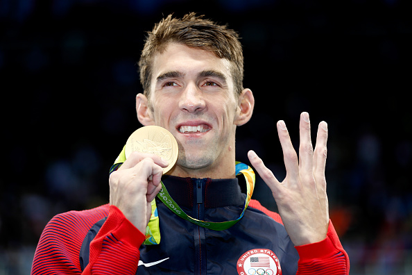 Michael Phelps rio gold medal