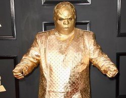 Grammys 2017 Red Carpet: CeeLo Green Goes Gold, Lil Yachty’s Skittles Grill & More