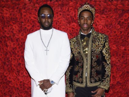 King Combs Gives Diddy Portrait Made Of 100,000 Diamond Stones For 50th Birthday
