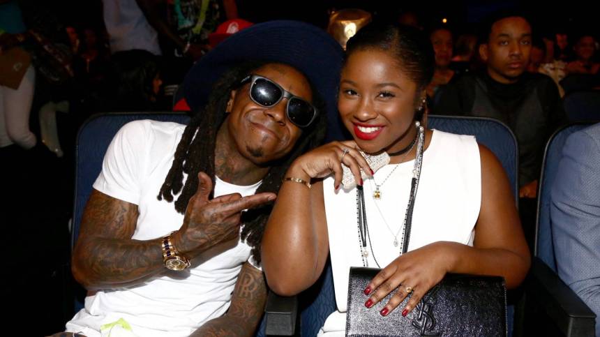Lil Wayne’s Daughter Reacts To His Latest PDA Post With Girlfriend Denise Bidot