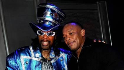 Bootsy Collins Crowns Dr. Dre & Snoop Dogg ‘The Bootsy Collins & George Clinton Of Hip Hop’