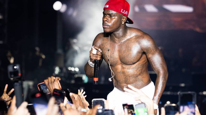 DaBaby Brings Out Megan Thee Stallion’s Nemesis Tory Lanez At Rolling Loud Miami – Gets Shoe Thrown At His Head