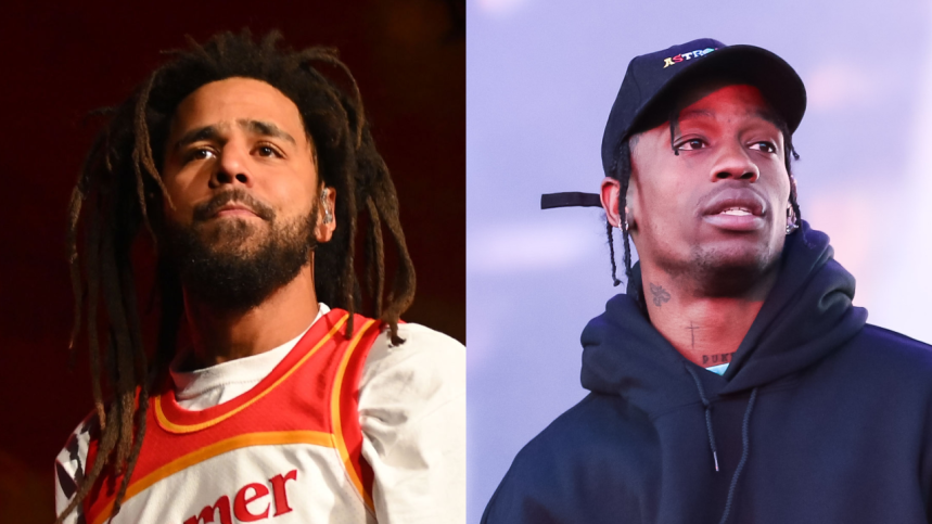 J. Cole Has A Secret Feature On Travis Scott's New Single 'Mafia'