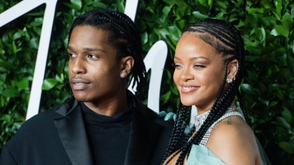 Rihanna Spotted At Wireless Festival During A$AP Rocky’s Set