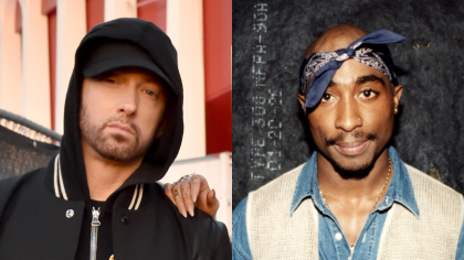 Eminem Visits 2Pac Museum Exhibition In L.A. – While Wearing T-Shirt Honoring Late Rap Icon