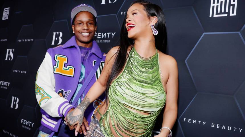 Rihanna & A$AP Rocky Throw Rave-Themed Baby Shower Following Rapper’s LAX Arrest
