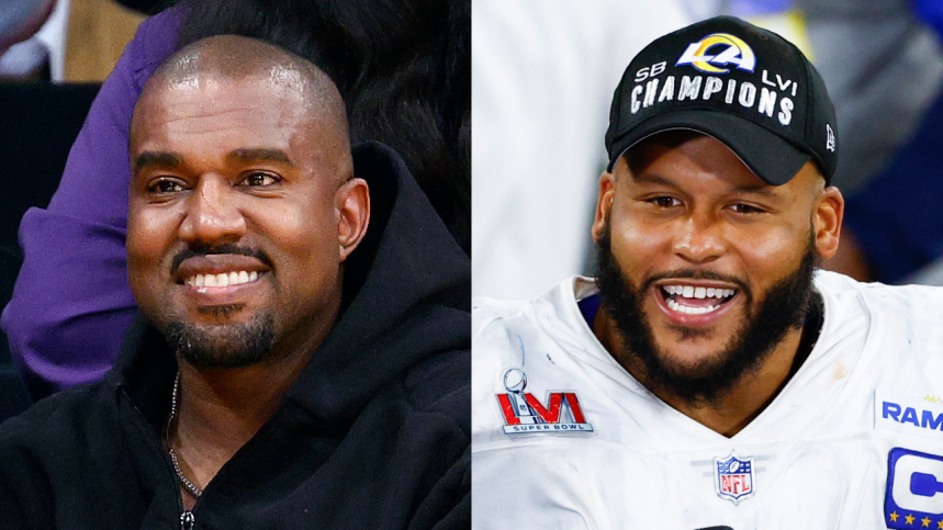Kanye West Signs NFL Star Aaron Donald To Donda Sports