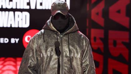 Kanye West Throws Jab At Kim Kardashian With Diddy’s Help During 2022 BET Awards Speech