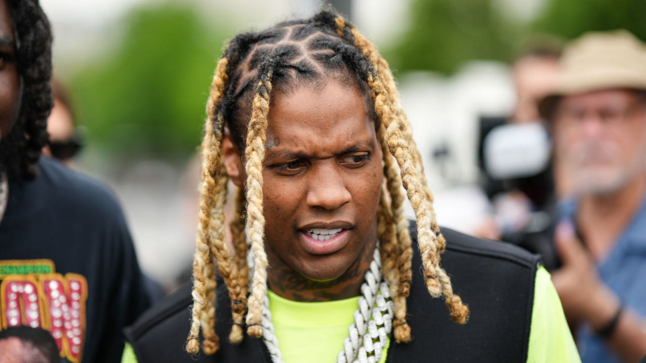 Lil Durk Adds Runway Model To R sum - Lil Durk Amiri Fashion Show 