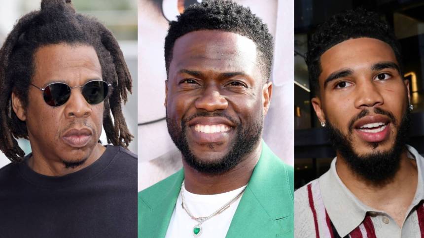JAY-Z, Kevin Hart & Jayson Tatum