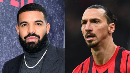 Drake Kicks It With Soccer Legend Zlatan Ibrahimovic Following AC Milan Investment