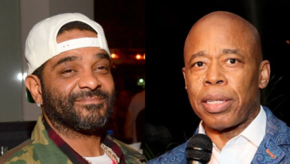 Jim Jones Salutes NYC Mayor Adams After Surprise Harlem Meetup: ‘A Man Of His Word’