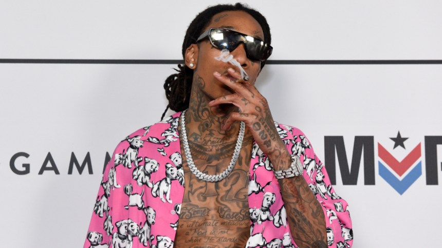Wiz Khalifa Ruined A $10K Suit On New Years Eve