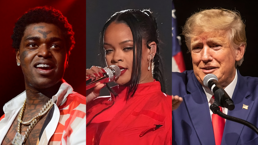 Kodak Black Echoes Trump's Criticism Of Rihanna’s Super Bowl
