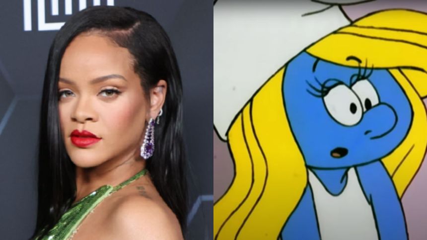 Rihanna To Go Blue As She Takes On Smurfette Role In New ‘Smurfs’ Movie