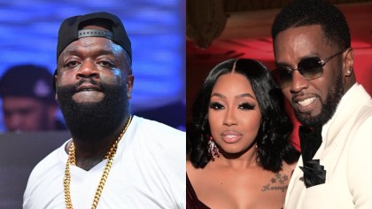 Diddy & Rick Ross Work Up A Sweat Cleaning Yung Miami’s Car