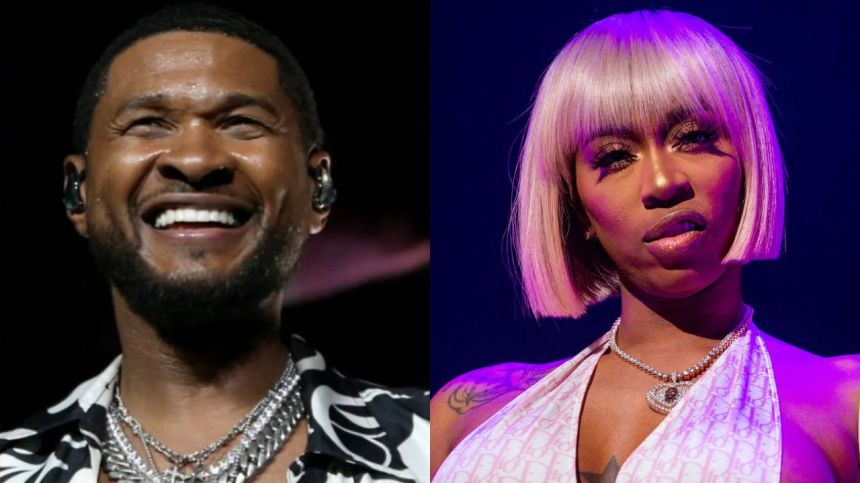 Usher Curved By Kash Doll During His Latest 'Take Your Girl' Tour Performance