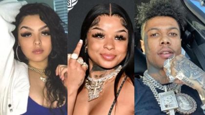 Blueface Aired Out By Girlfriend Jaidyn Alexis After Meeting His & Chrisean Rock’s Child