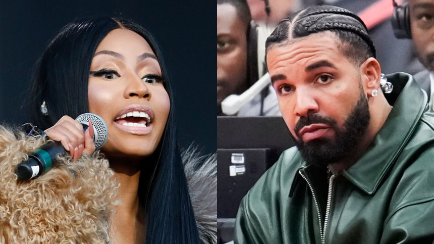 Nicki Minaj Reacts To Breaking Drake's Billboard Record