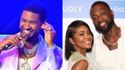 Usher Stops Himself Serenading Gabrielle Union After Spotting Dwyane Wade: ‘I Ain’t Crazy!’