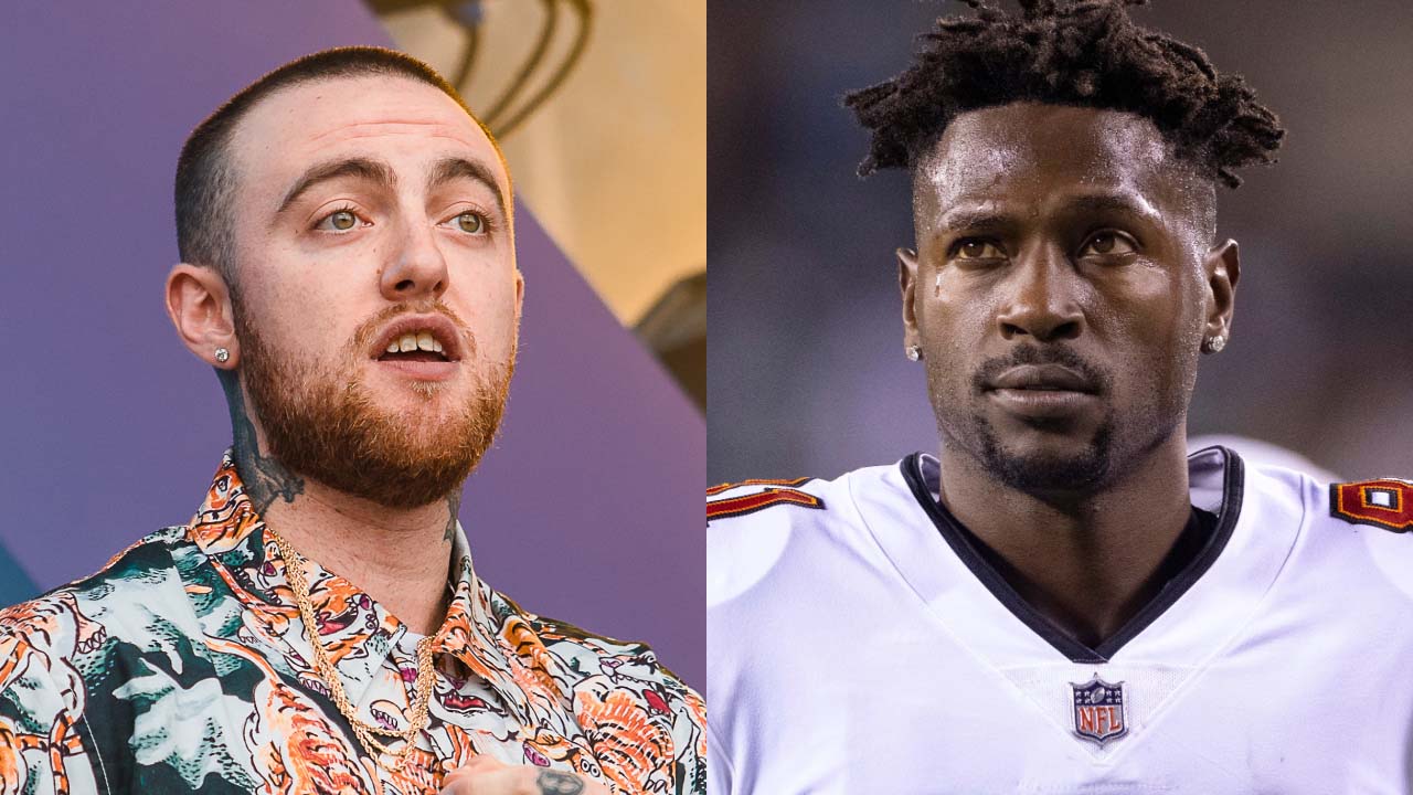 Mac Miller Fans Unhappy With Antonio Brown Over 'Disrespectful' Photo ...