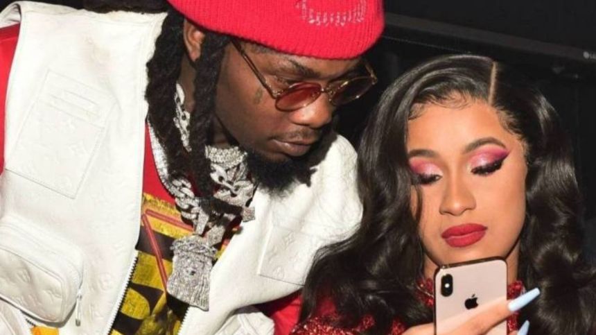 Cardi B & Offset Reunite For Christmas With Their Kids Despite Messy Split