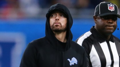 Eminem Takes Credit For Detroit Lions’ Playoff Win After Firing Up Crowd