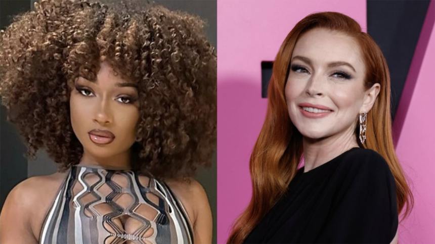 Megan Thee Stallion Shaded By Lindsey Lohan's Father Over Her Looks