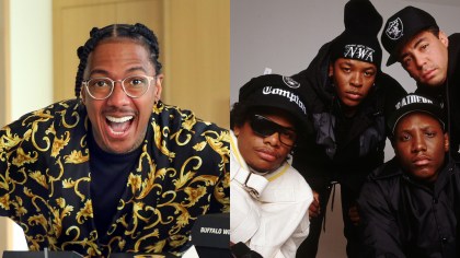 Nick Cannon Wilds Out As He Introduces His & Mariah Carey's Twins To N.W.A