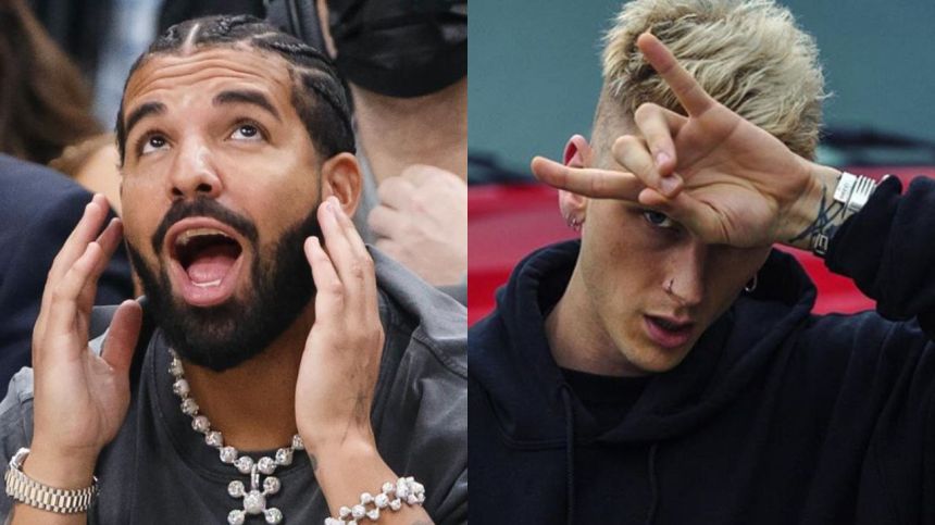 Drake Treats Cleveland Audience To Hometown Performance By Machine Gun Kelly