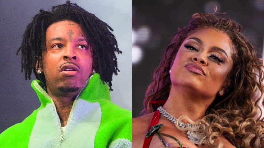 21 Savage Fans Comment On His New Look: 'Latto, What You Feeding Him?'