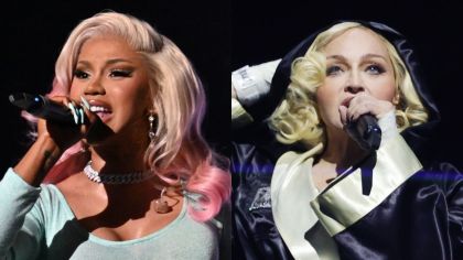 Cardi B Twerks Onstage With Madonna During ‘Vogue’ In Cali Concert