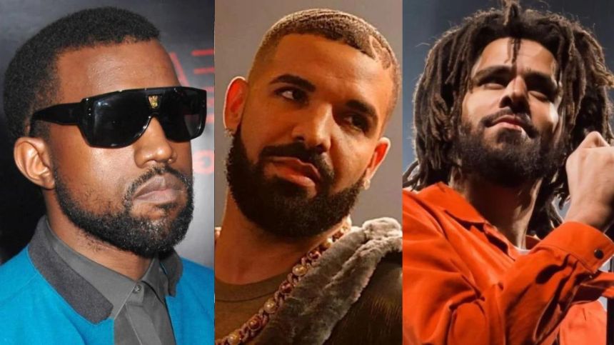Kanye West Snippet With Shots At Drake & J. Cole Leaks, But Is It Real Or AI?