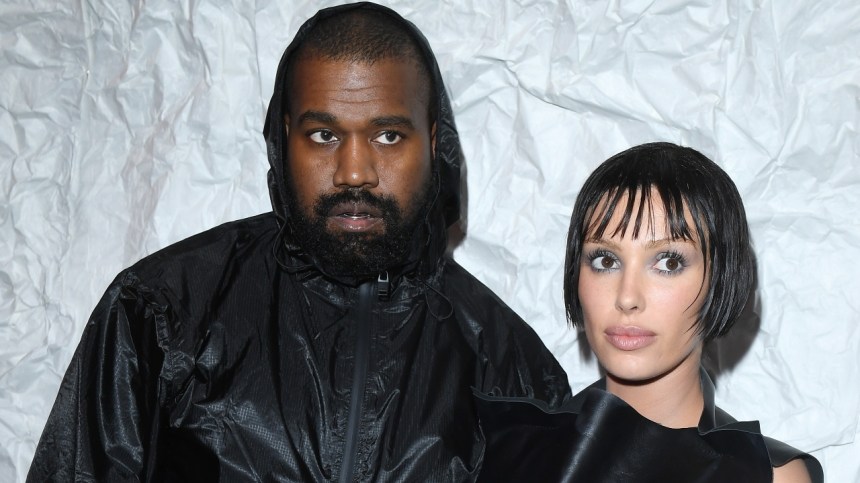 Kanye West's Wife Turns Heads With Revealing Lace Bra & Stockings Outfit