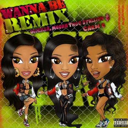 GloRilla, Megan Thee Stallion & Cardi B – ‘Wanna Be (Remix)’