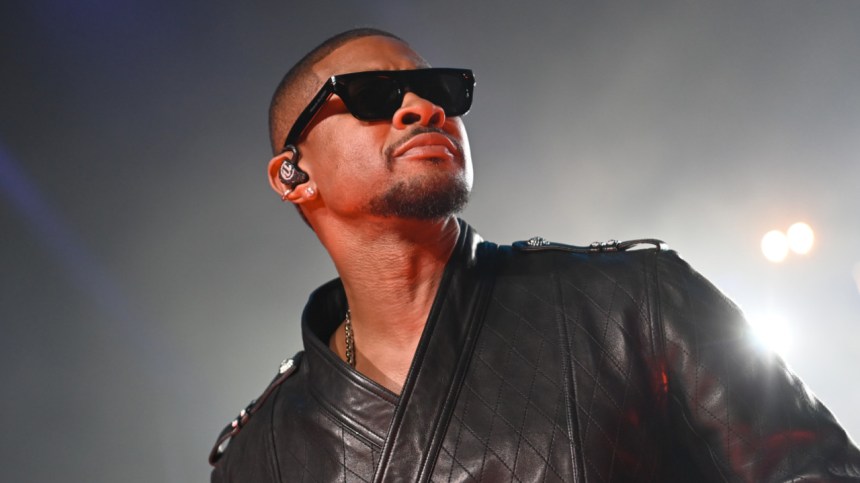 Usher Takes On His Son In 1-On-1 Basketball Game: ‘Cinco Swears He’s Better Than Me’