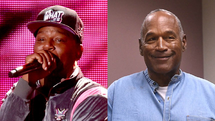 Cam'ron Pays Tribute To OJ Simpson By Dressing Up As Him For July 4th