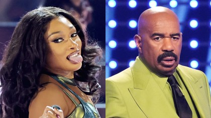 Megan Thee Stallion Stuns Steve Harvey With Risqué ‘Family Feud’ Answer