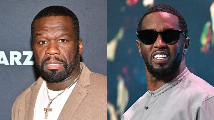 50 Cent Claims People Are Being Paid To Wear 'Free Diddy' Shirts