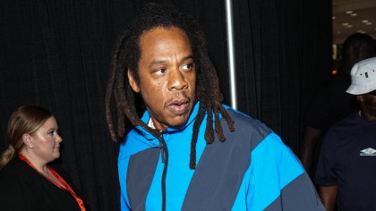 JAY-Z Flexes Ultra Rare NIGO Nike Air Force 1s At Fanatics Fest