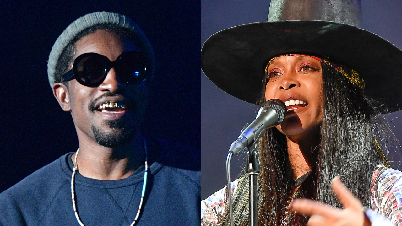 André 3000, Erykah Badu & Their Son Seven Reunite For Rare Family Photo - HipHopDX