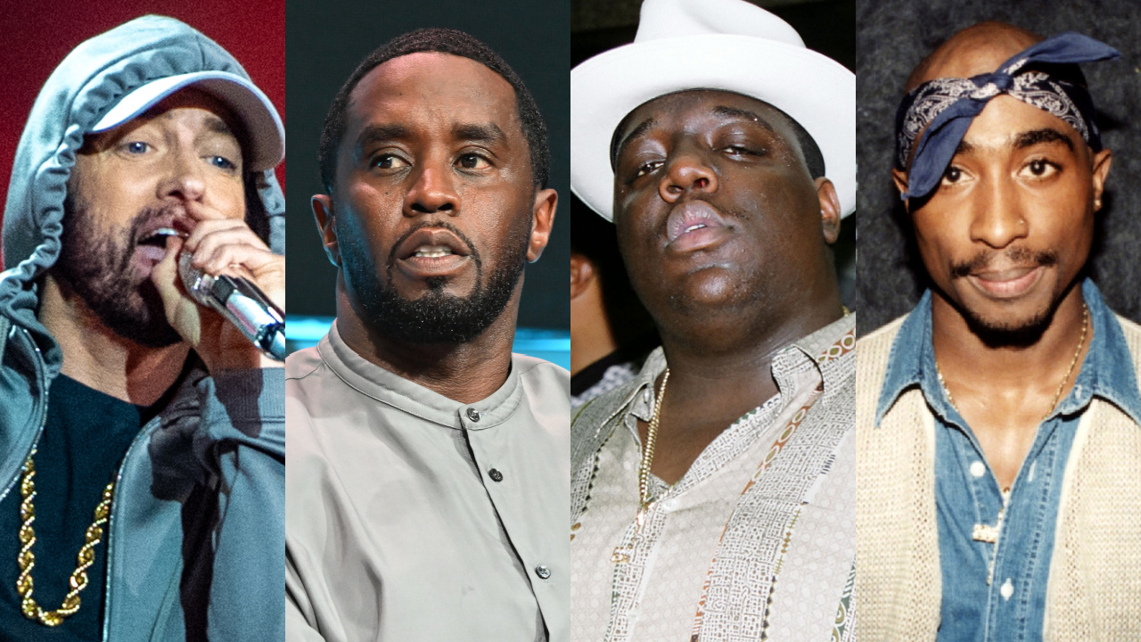Eminem Continues To Attack Diddy Over Biggie & 2Pac's Deaths