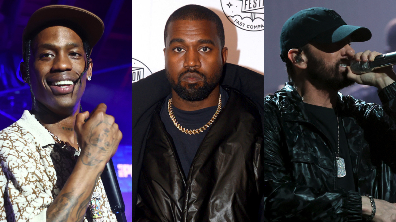 Travis Scott Eclipses Kanye West, Closes In On Eminem On Most Streamed ...