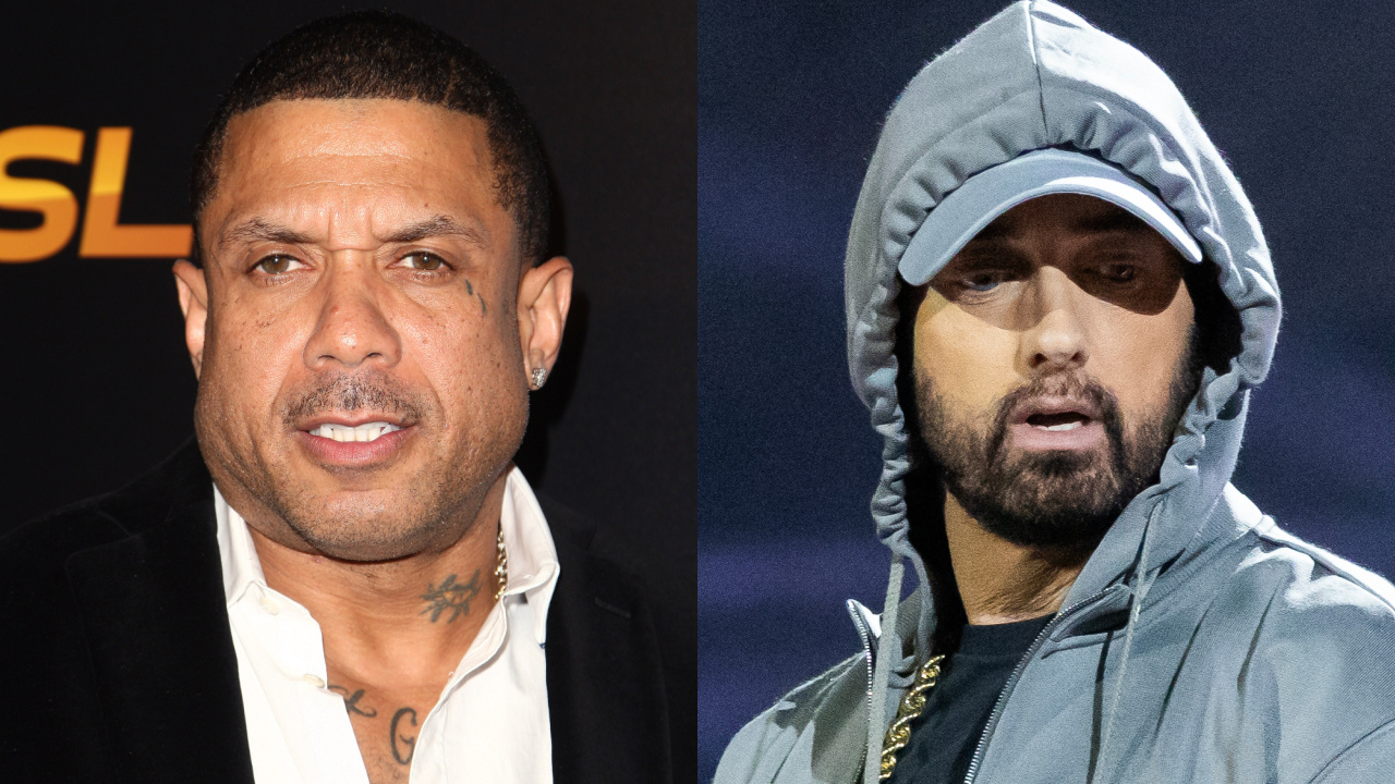 Benzino Has Surprise Reaction To Eminem Becoming A Grandfather - HipHopDX, image size:1280x720