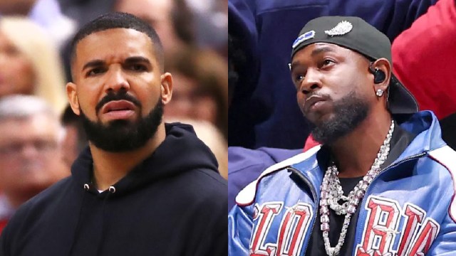 Drake Rapper Crew Drake's Crew Spotted Watching Kendrick Lamar's Super Bowl Show During ...