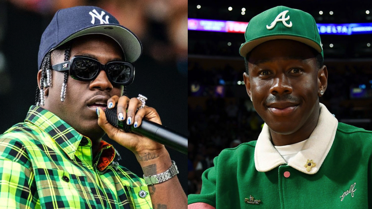 Lil Yachty Gives 'Genius' Tyler, The Creator His Flowers During