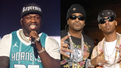 50 Cent Joins Cam'ron In Jabbing Jim Jones & Juelz Santana Over Gervonta Davis Walkout